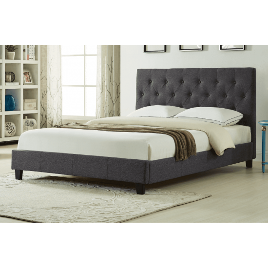 Queen Bed T2366 (Charcoal)